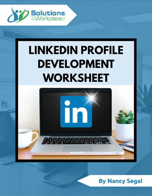 LinkedIn Profile Development Worksheet