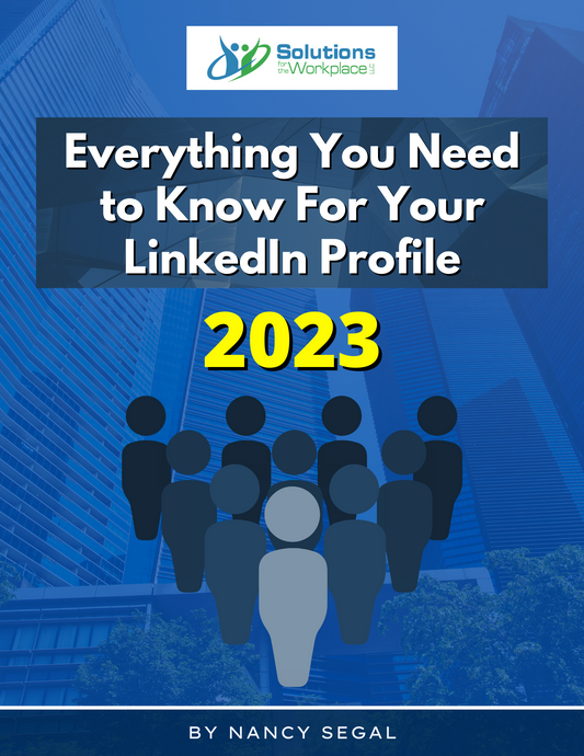 Everything You Need To Know For Your LinkedIn Profile E-Book