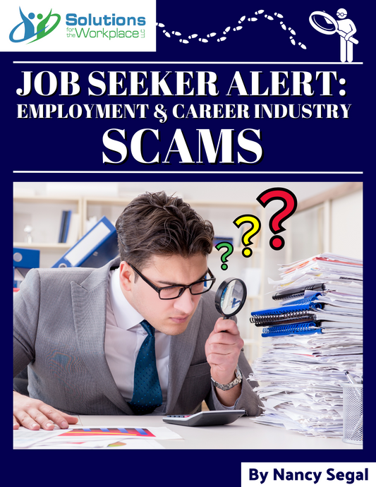 Job Seeker Alert: Employment & Career Industry Scams