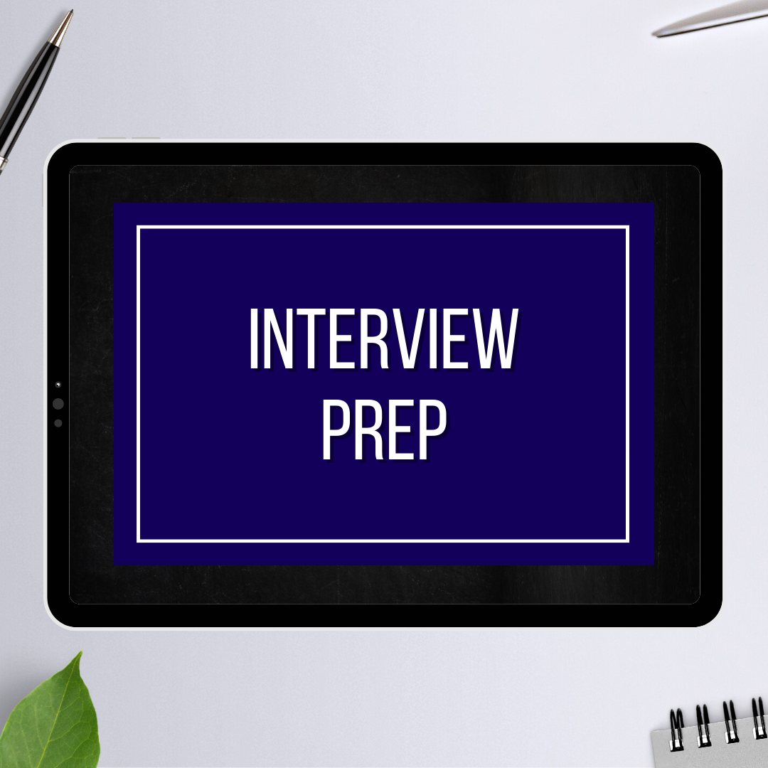 Interview Prep $225 Per Hour