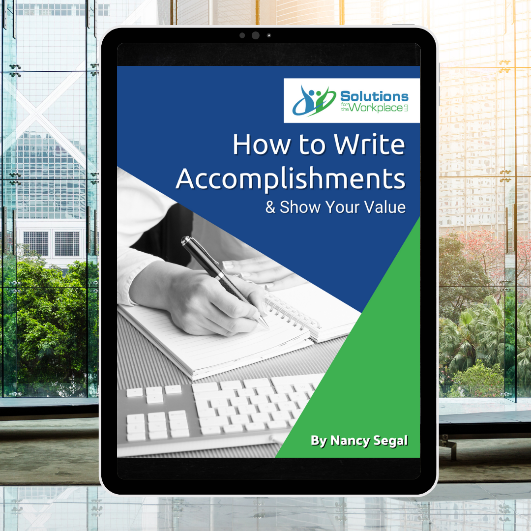 How To Write Accomplishments & Show Your Value