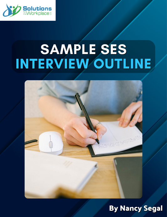 Sample ECQ Structured Interview Outline